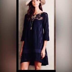 Holding Horses Dress @Anthropologie - Navy